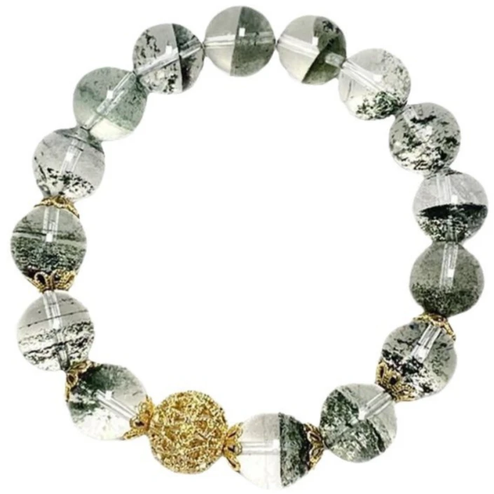 Montagut/梦特娇 铜合金手链 巴黎法式轻奢系列【石绿幽灵】手链