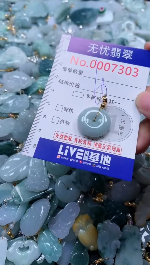 颈饰未镶嵌翡翠7303