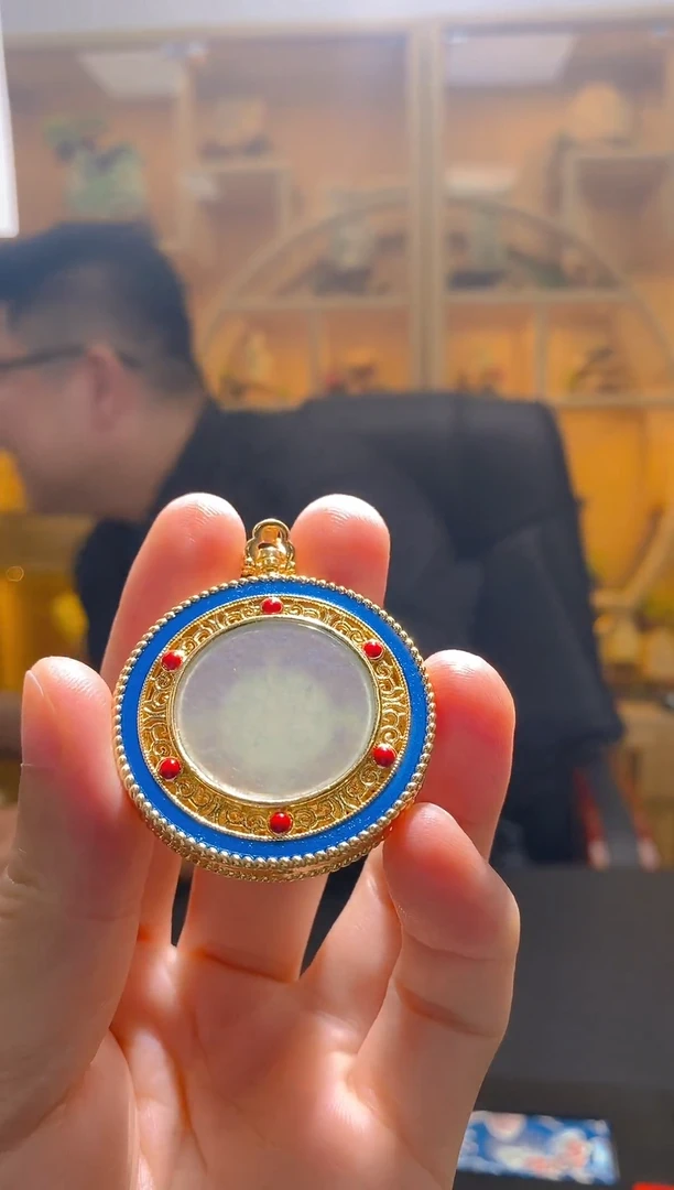 翡翠未镶嵌颈饰J-@@SX53019