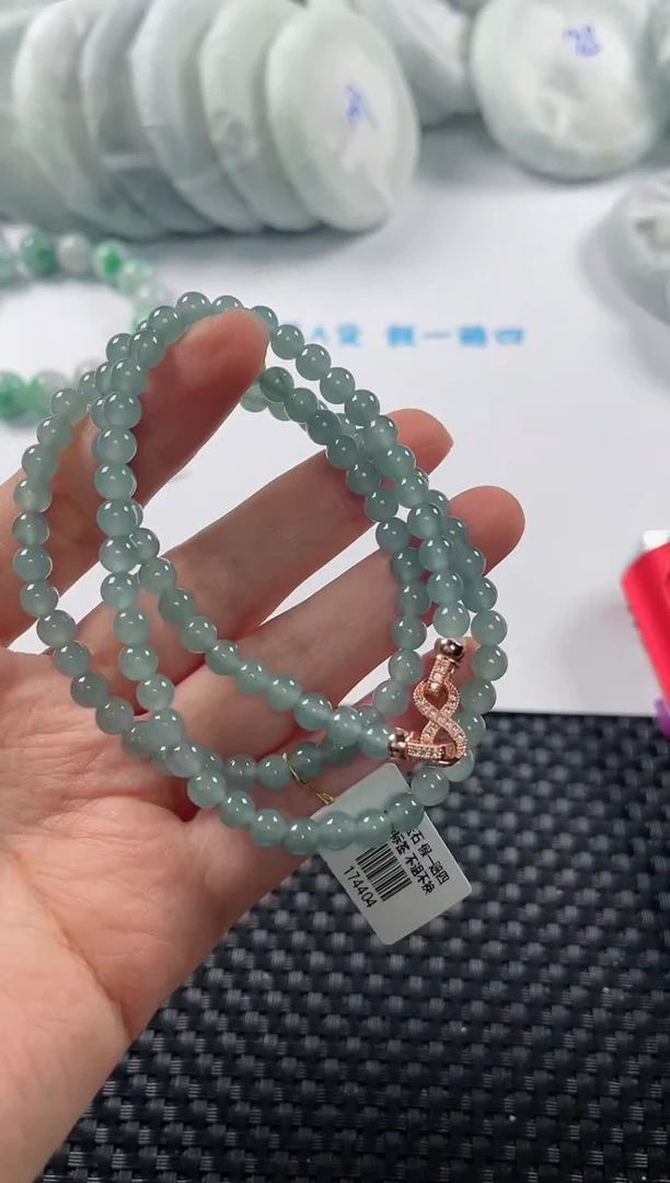 未镶嵌手链翡翠基地发货H 7659