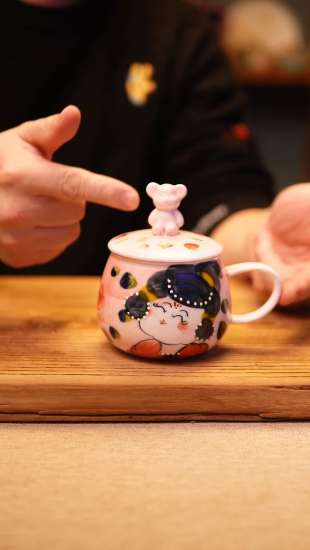 【闪购商品】@@陶园瓷舍@@纯手工手绘@高温釉下彩