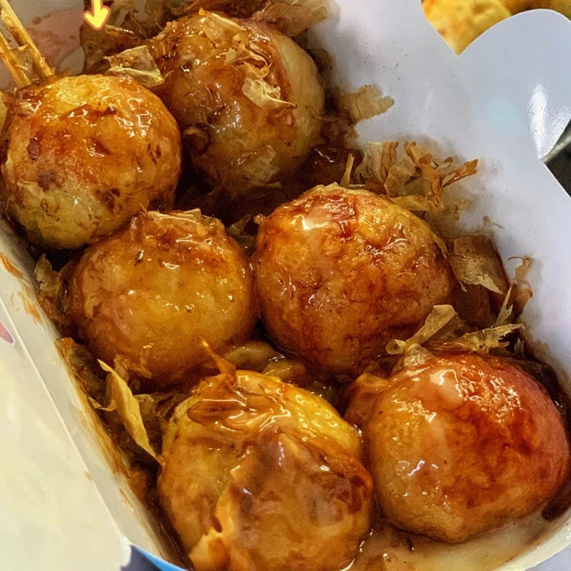 【加热即食】章鱼小丸子半成品学生早餐速食大粒章鱼烧商用速冻小吃