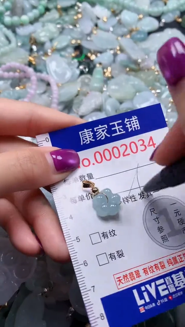 颈饰未镶嵌翡翠2034
