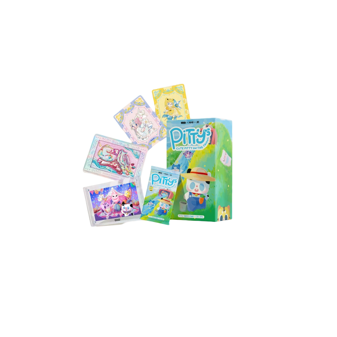 【抓动物】Pitty 喵影时光第二弹萌兽出没系列盲盒收藏卡（企鹅）
