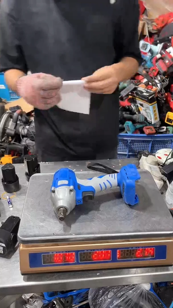 二手电动扳手异响（直播讲解为准）无电池无运险看好下单009