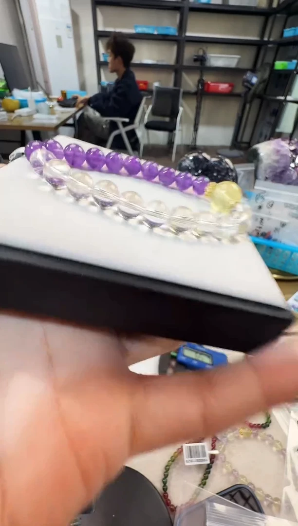 未镶嵌手链水晶晶1544 约8mm