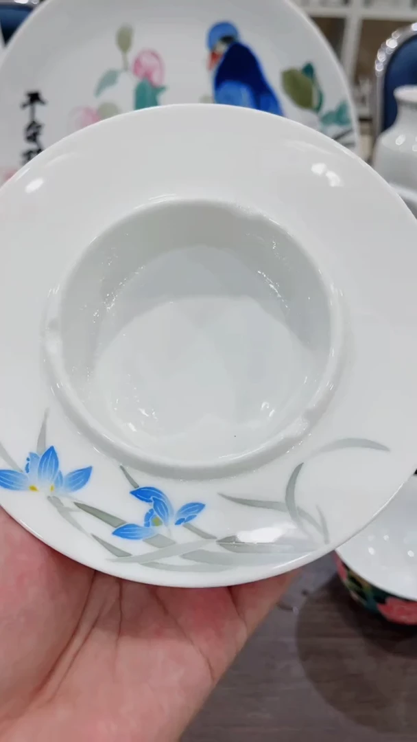微瑕湖南醴陵釉下五彩陶瓷