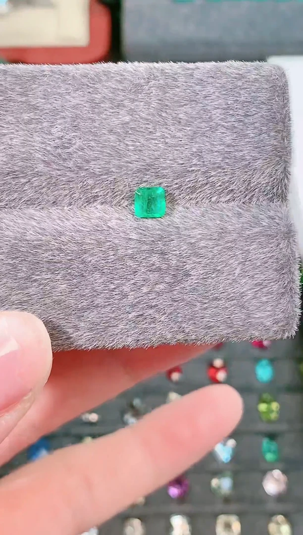 裸石祖母绿天然赞比亚祖母绿0.48ct