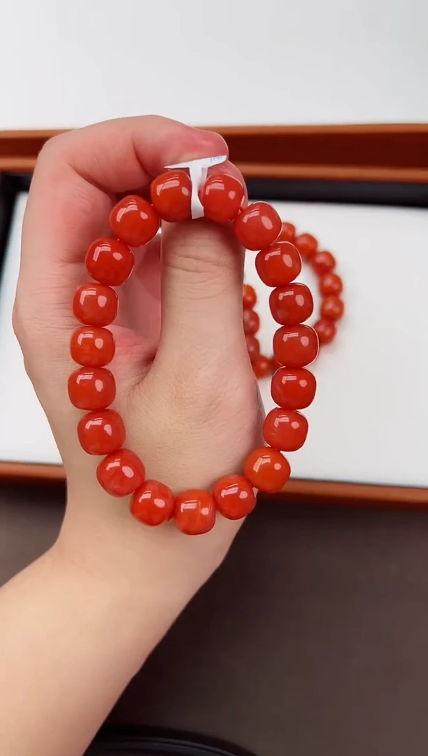 【闪购商品】南红玛瑙老型手串11+未镶嵌川料瓦西