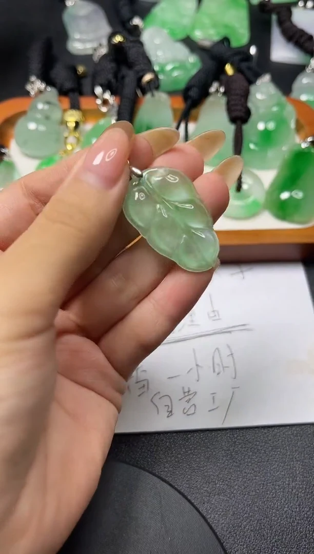 颈饰未镶嵌翡翠所见即所得 一图一物