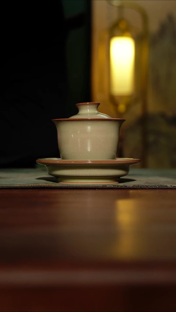 【览古雅韵】周贝三才盖碗