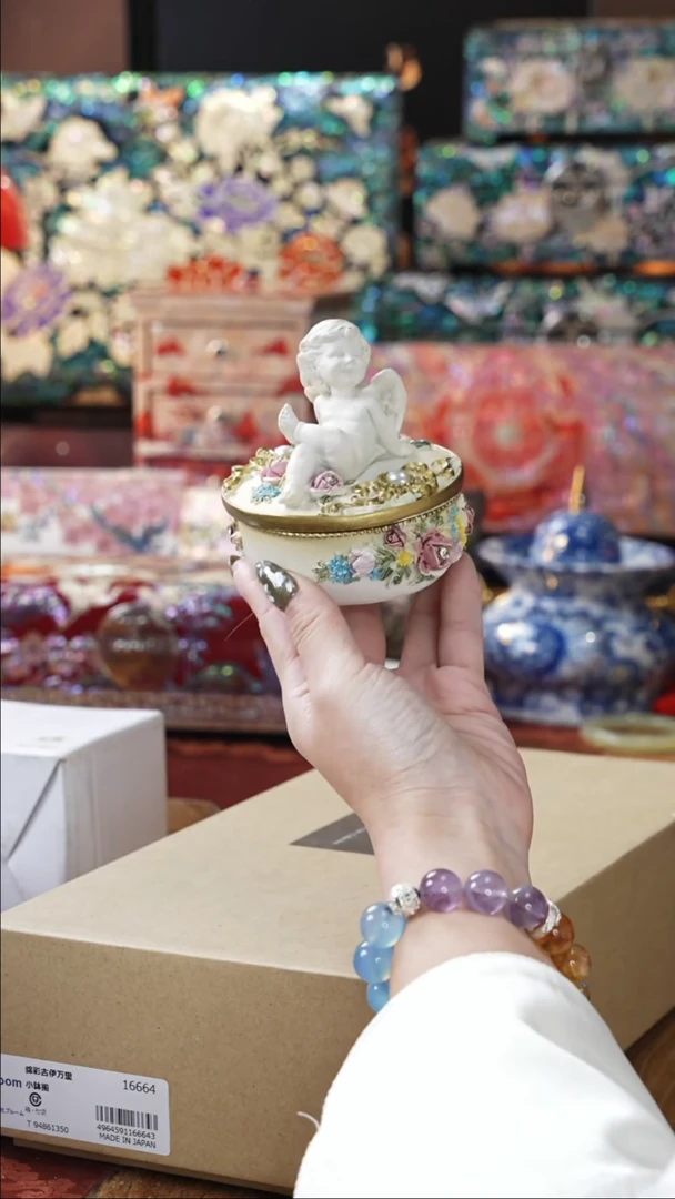 【闪购商品】瓷片豆包儿推荐饰品摆件