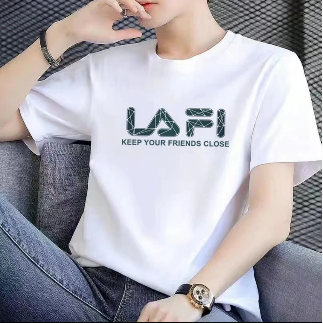 【新款】新款夏季亲肤透气圆领时尚百搭短袖T