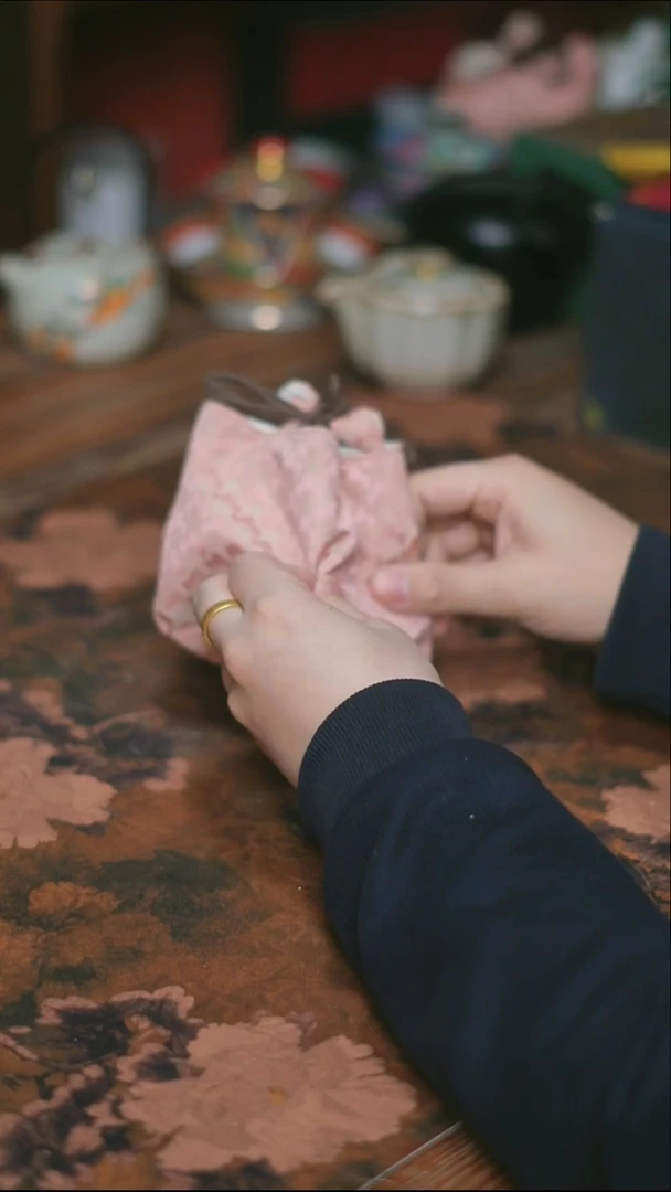 户外便携式家用旅行茶具   就袋子