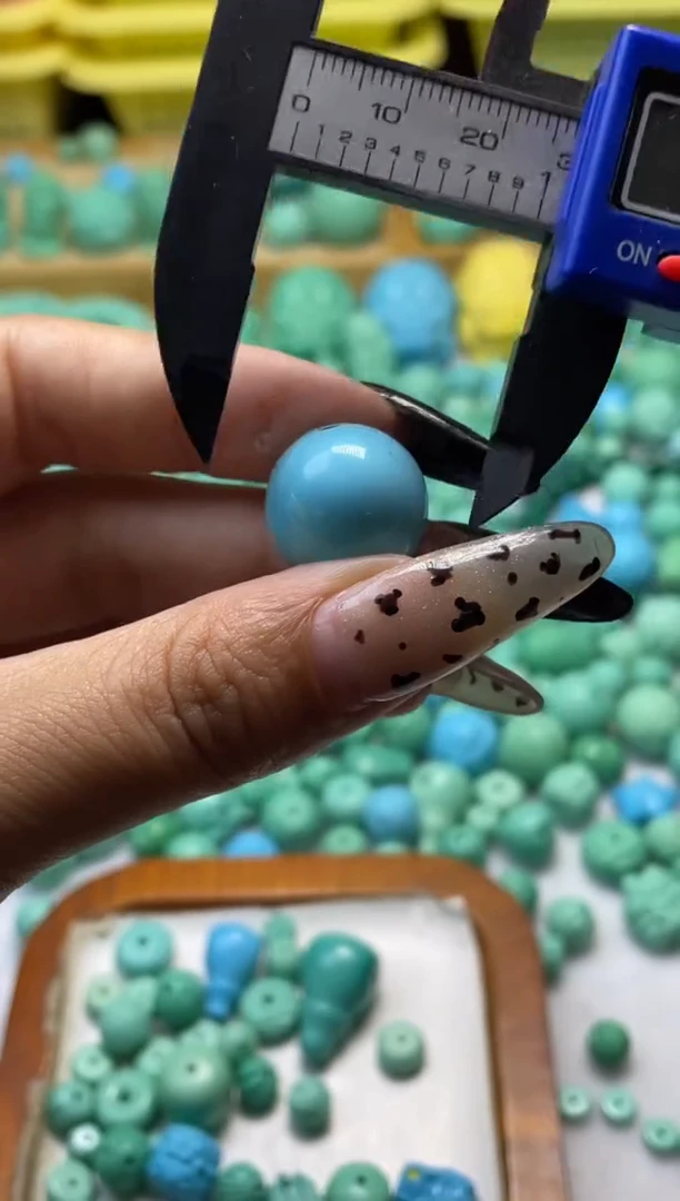 无非金属卡17+蓝色圆珠单珠