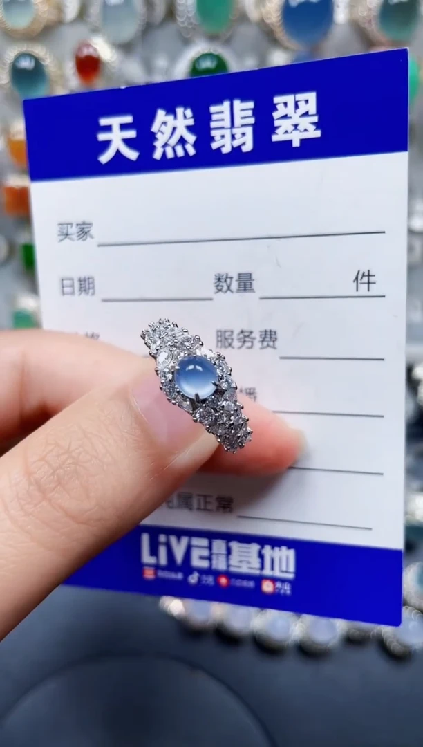 颈饰银S925镶嵌翡翠193