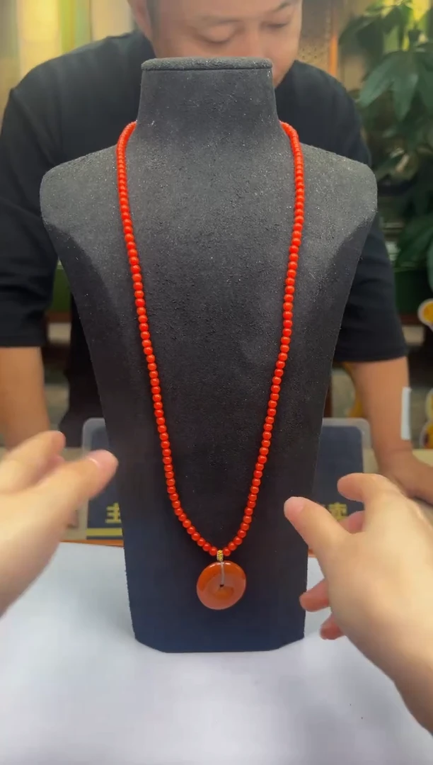 翡翠未镶嵌颈饰YY-2025-5-30-35