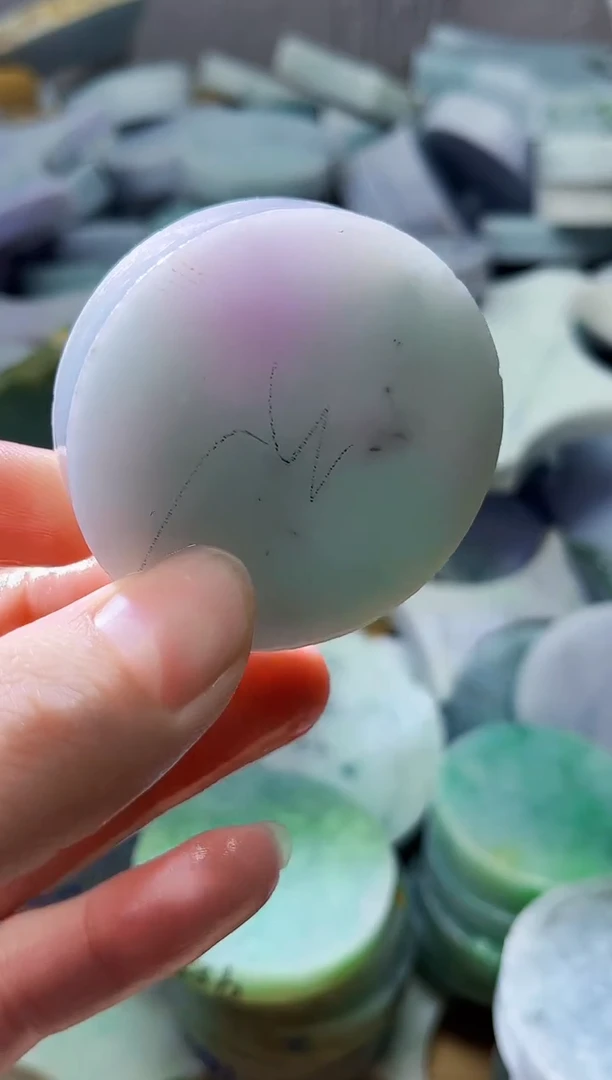 裸石翡翠天然翡翠A货古 南 343