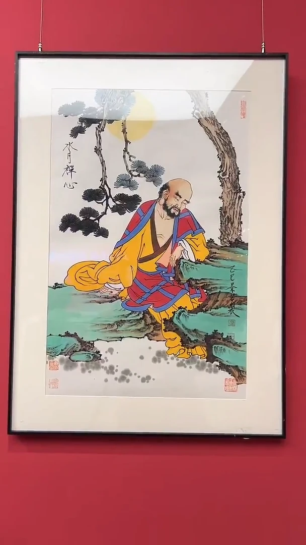 国画定金链接23000-cjz-2.7平尺-国画作品