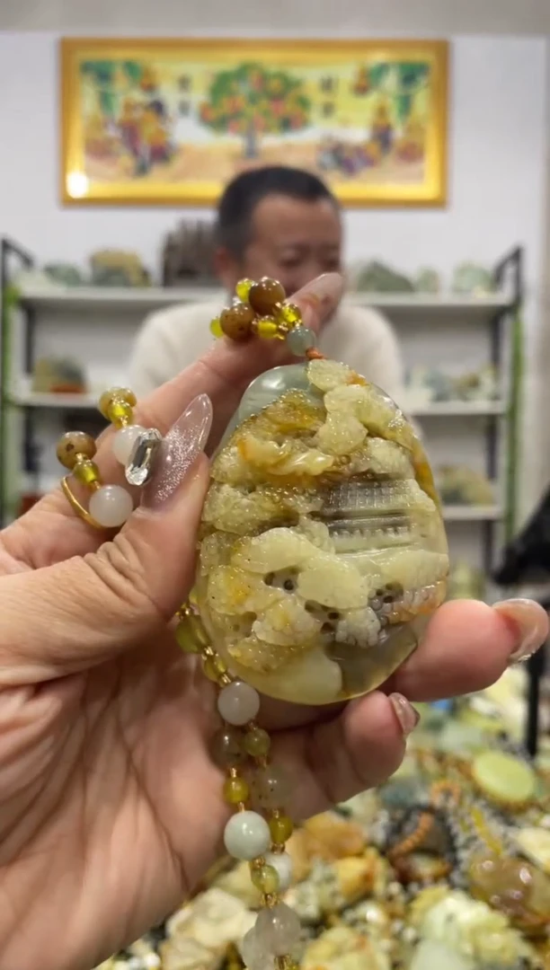 【闪购商品】岫玉吊坠未镶嵌          