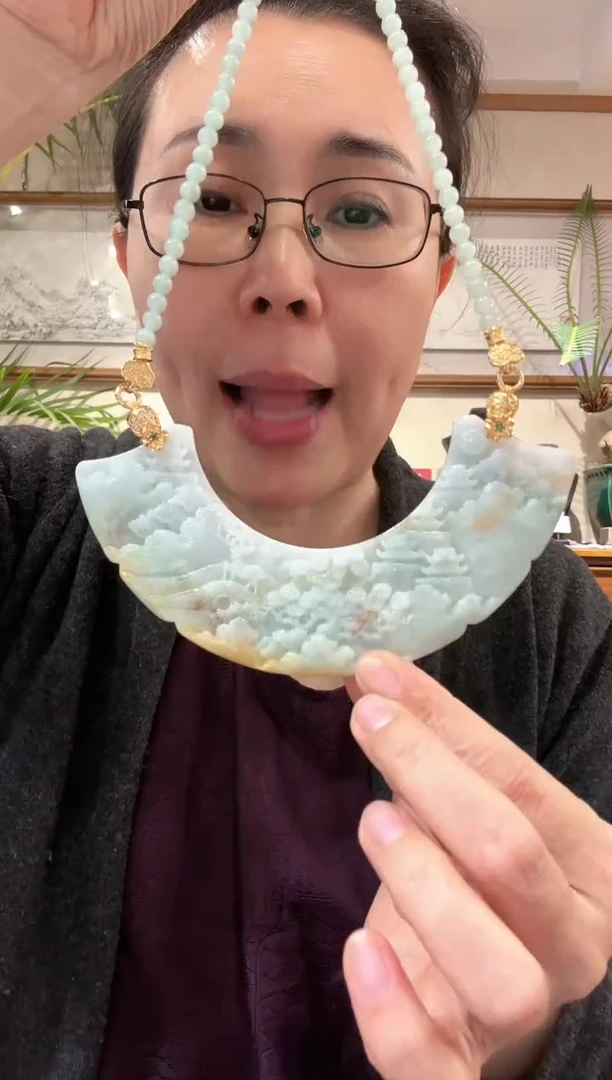 【闪购商品】翡翠颈饰未镶嵌国风