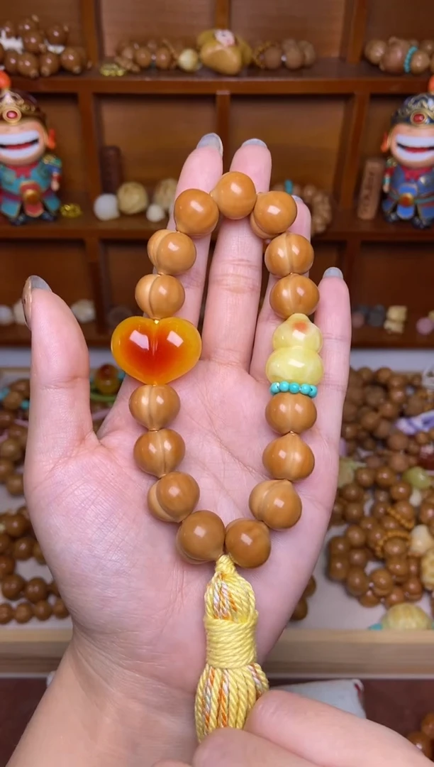 手串猴头核桃福禄双全柯基屁桃手持