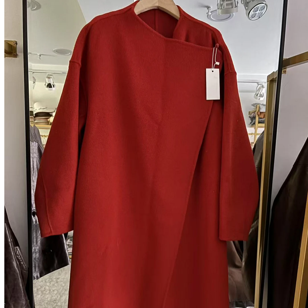 欧货简约阔版大衣