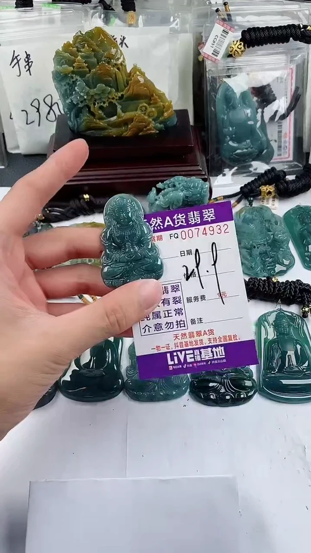【闪购商品】翡翠颈饰未镶嵌