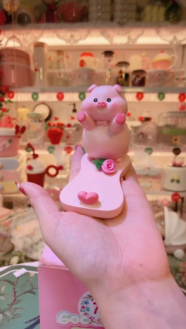 屁屁猪手机支架——手工制作品质好！