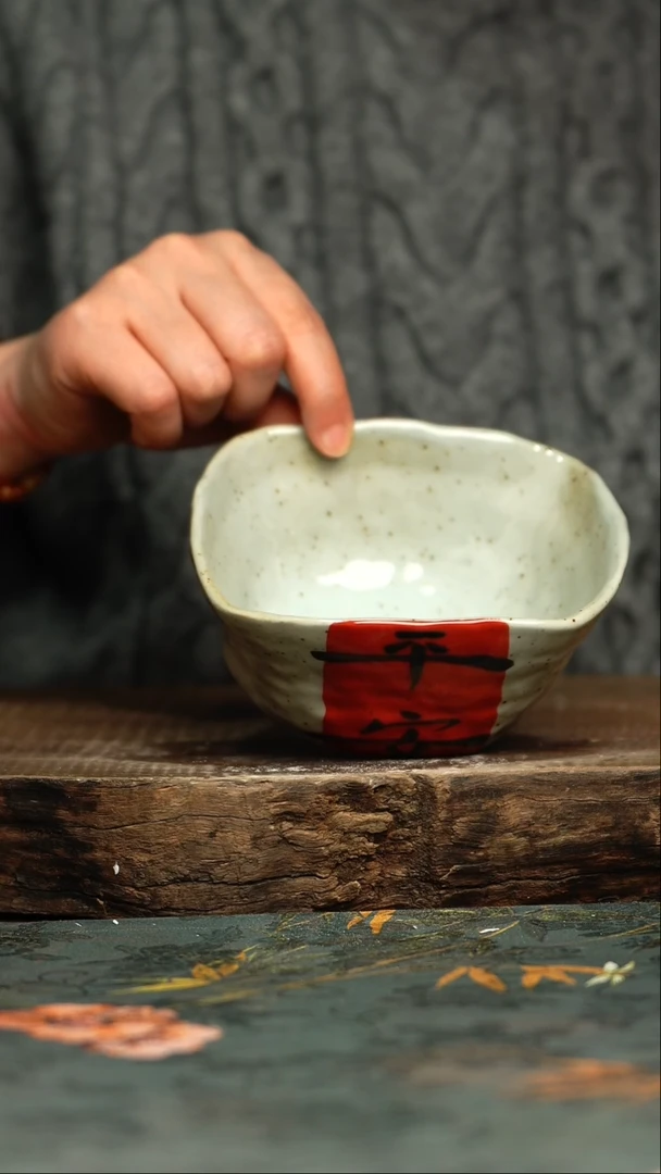 【闪购商品】杯杯釉下彩手工手绘同款陶器