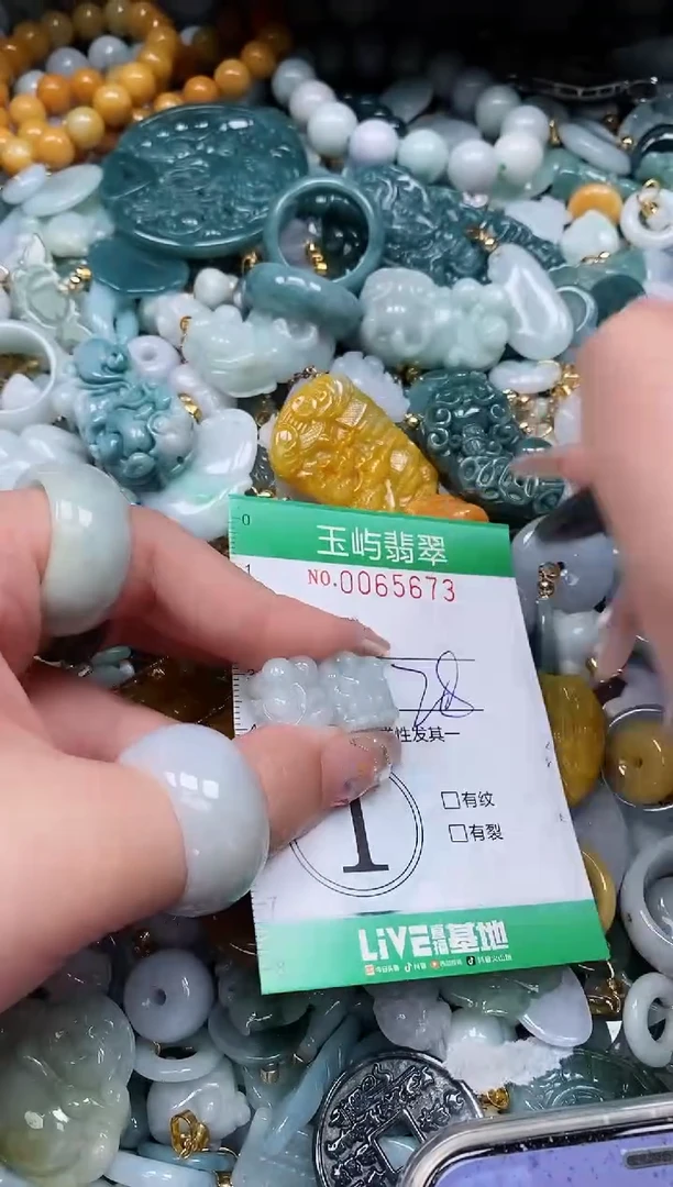 【闪购商品】翡翠颈饰未镶嵌闪购0065673