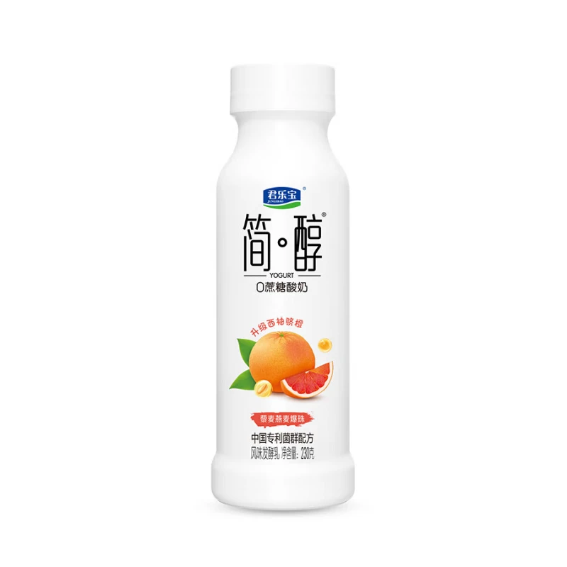 君乐宝 简醇0蔗糖西柚脐橙发酵乳230g