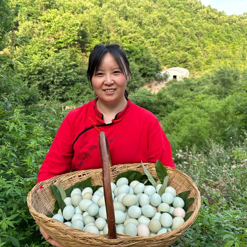 伏牛山新鲜土鸡蛋 ，当日鲜蛋，净重4.5斤，现捡现打包