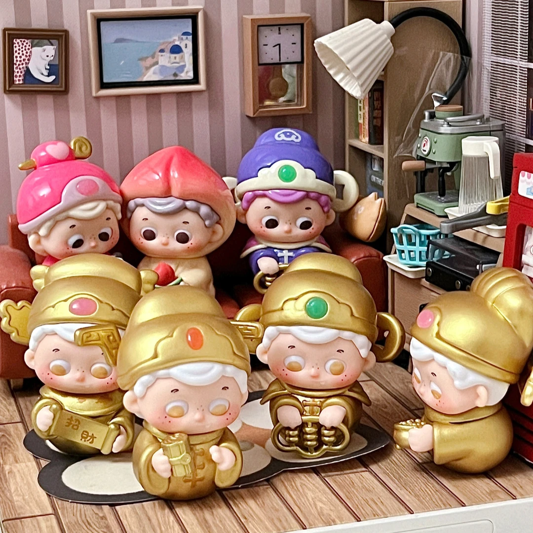 【拆盒】PIDOL有豆必玲找最大系列福神萌粒mini系列盲盒