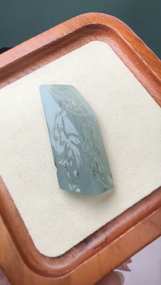 定制翡翠未镶嵌晴底料（拍下找客服出设计）