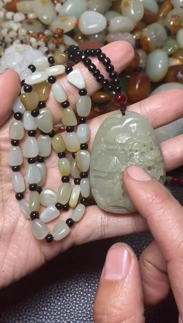 未镶嵌和田玉包链和田玉