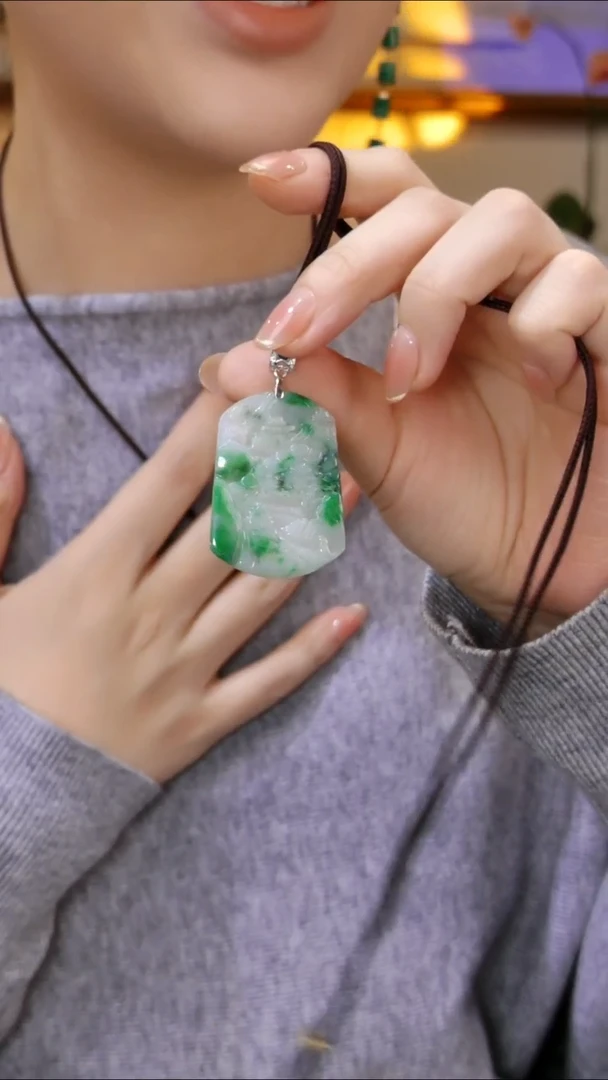 颈饰未镶嵌翡翠国风