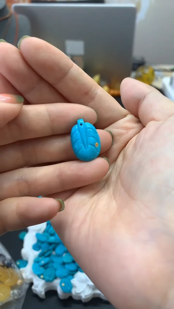 未镶嵌绿松石珠宝奇石2149