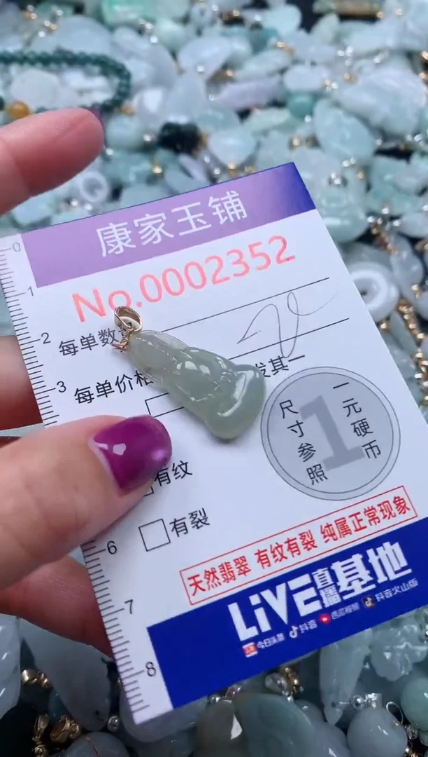 颈饰未镶嵌翡翠2352