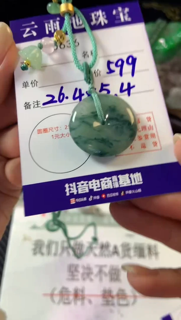 【闪购商品】翡翠颈饰未镶嵌翡翠