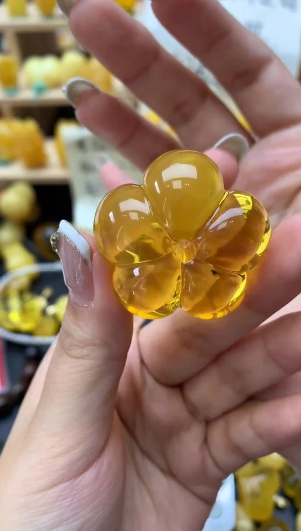琥珀未镶嵌珠宝奇石103琥珀蜜蜡微瑕