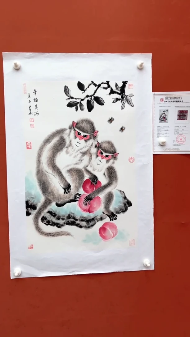 国画王建华老师现场创作 75