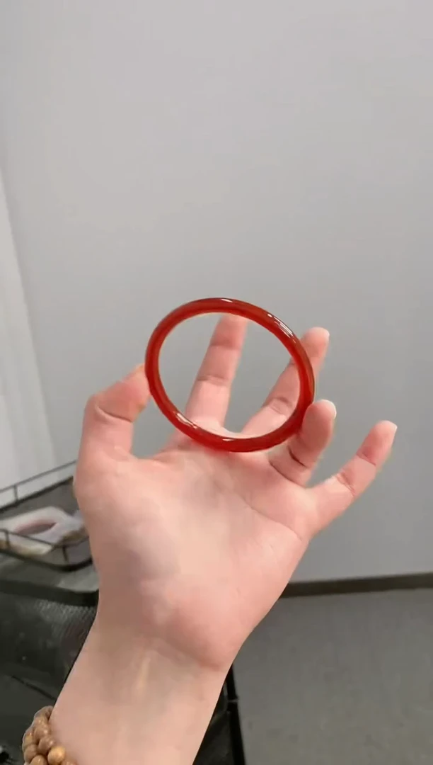 【闪购商品】玛瑙/玉髓手镯未镶嵌54-60圈下单备注圈口