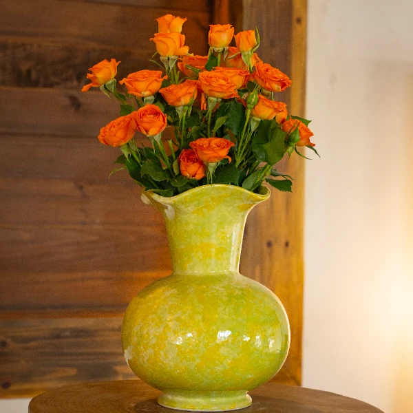 144景德镇手工陶瓷花瓶220x70