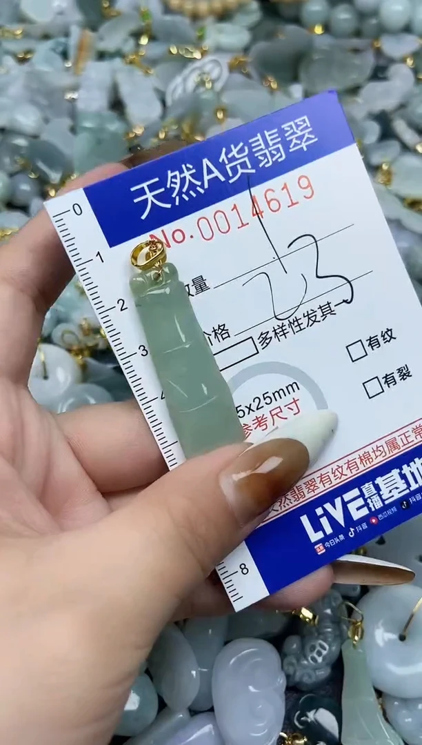 【闪购商品】翡翠颈饰未镶嵌天然A货翡翠