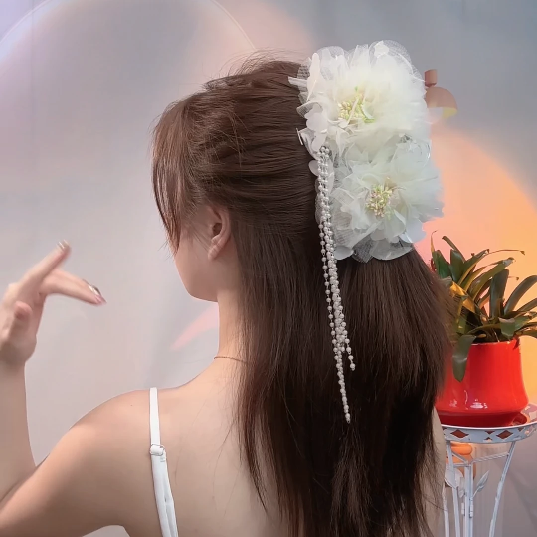 2025春季新款花蕊抓夹