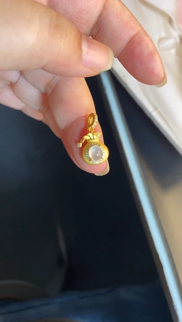 吊坠(不含链)银S925镶嵌翡翠1