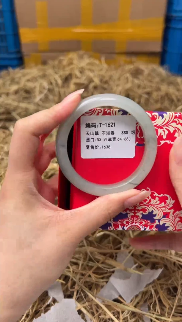 未镶嵌手镯石英质玉T-1621