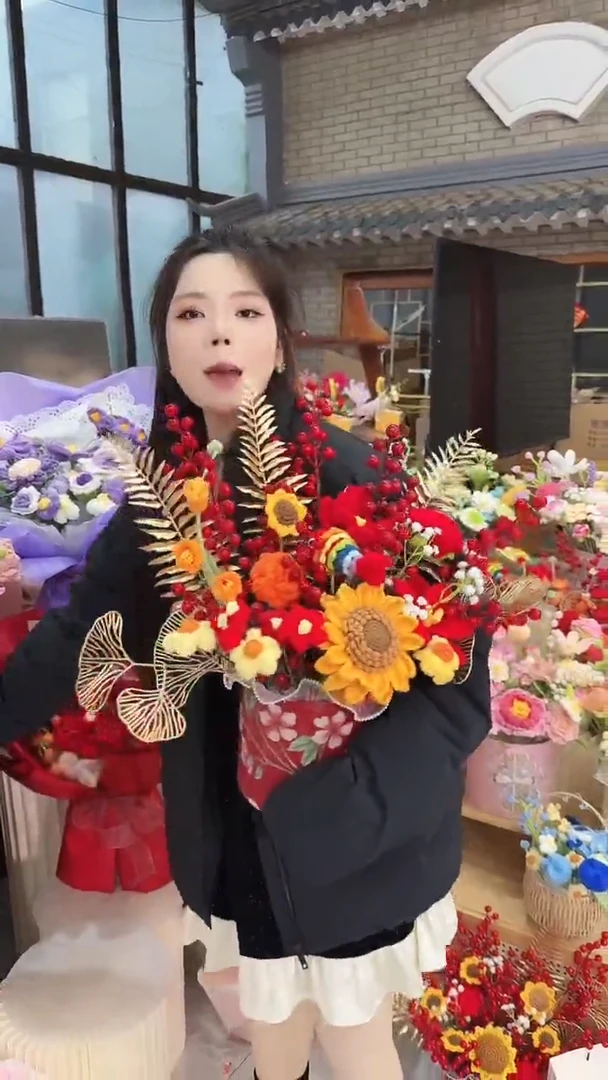 非遗手工定制花束，孤品清仓！！