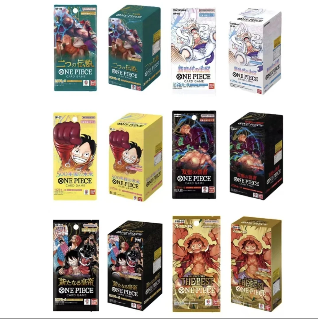 耿鬼拆卡 原盒平拆日版航海王对战卡牌盲盒